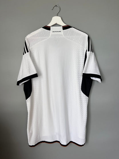 Germany Jersey 2023 Home Authentic Football Shirt Adidas HF1693 Mens Size XL