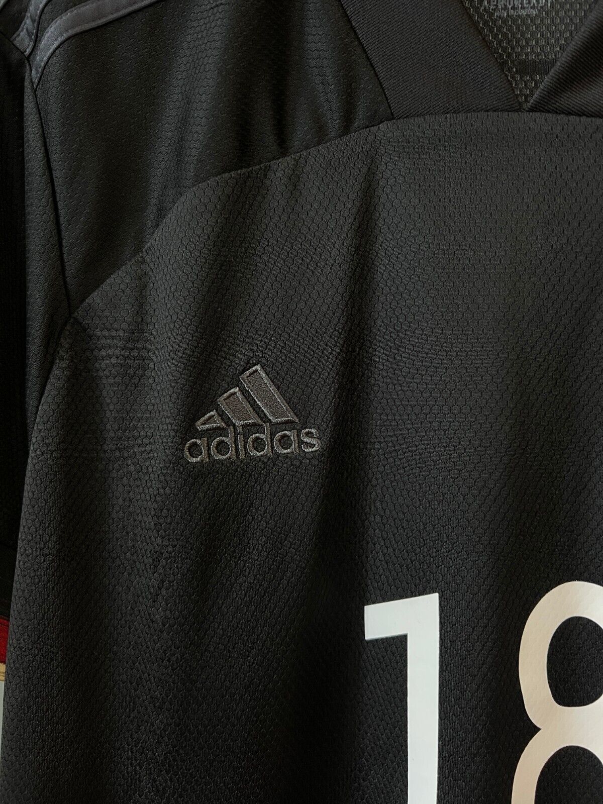Goretzka Germany Jersey 2020 Away Soccer Shirt EH6117 Adidas Mens Size M