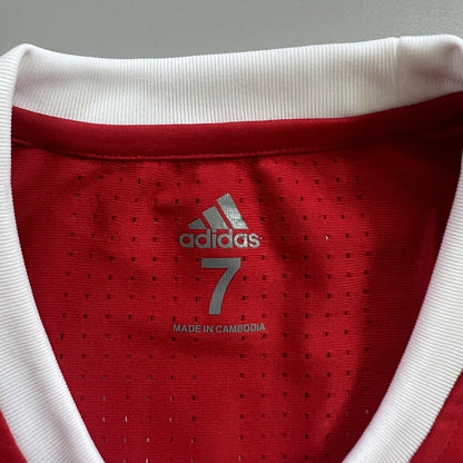 Bayern Munich Jersey 2017/18 Home Match Worn Mens Size 7 Football Shirt Adidas
