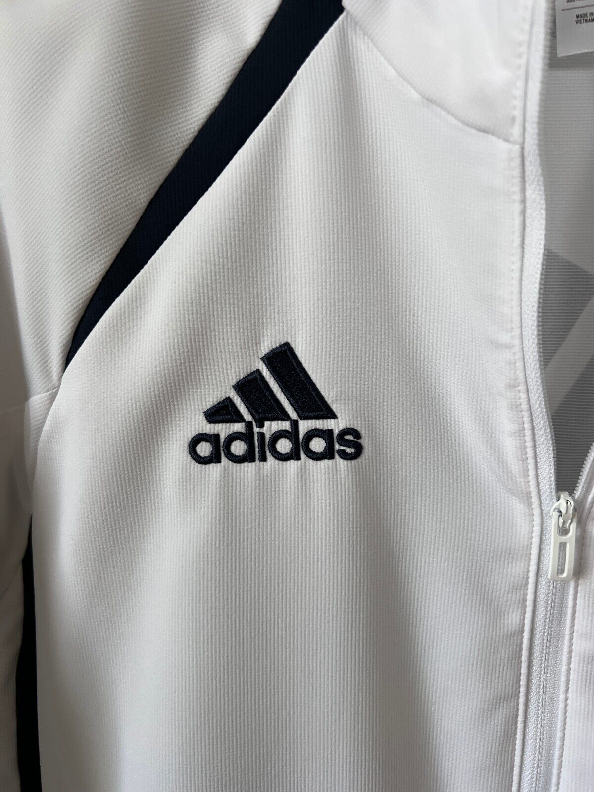 Real Madrid Teamgeist Jacket 2006 x 2021 White Soccer Adidas HA2537 Mens Size M