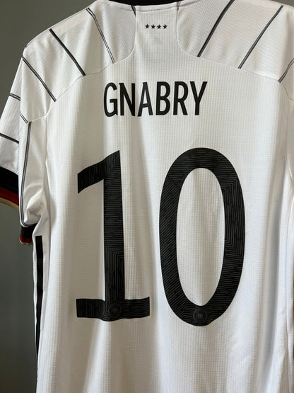 Gnabry Germany Jersey 2020 Home Authentic Football Shirt Adidas EH6104 Mens Sz L