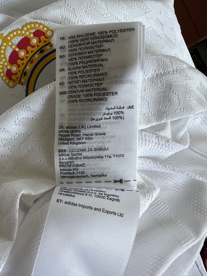 Real Madrid Jersey 24/25 Home HEAD.RDY Soccer Shirt IX8095 Adidas Mens All Sizes