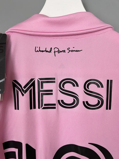 Messi Inter Miami Jersey 22/23 Home Soccer Shirt JE9701 Adidas Mens Size L