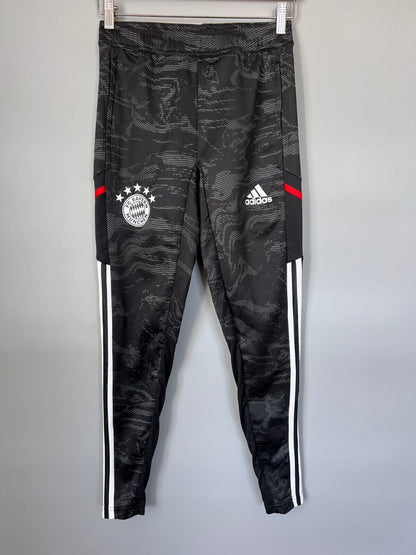Bayern Munich Training Pants Football Soccer Adidas HF1394 Mens Size XS