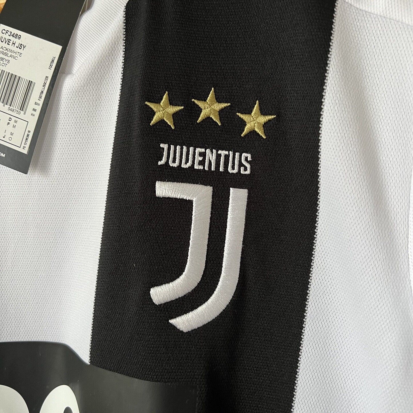 Khedira Juventus Jersey 2018/2019 Home Mens Football Shirt Medium CF3489 Adidas