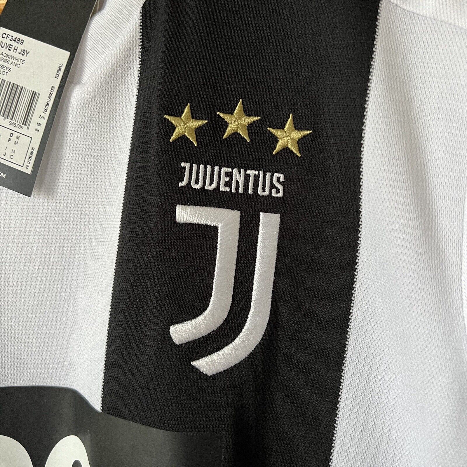 Khedira Juventus Jersey 2018/2019 Home Mens Football Shirt Medium CF3489 Adidas