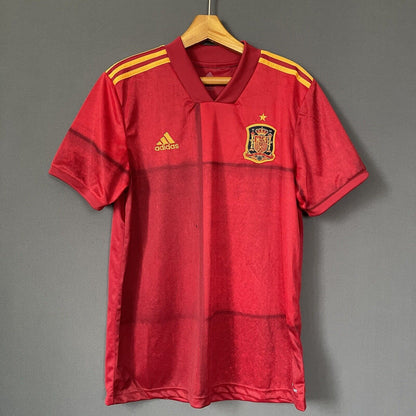 SPAIN TEAM JERSEY 2021 HOME SIZE L MENS FOOTBALL SOCCER SHIRT ADIDAS [FR8361]