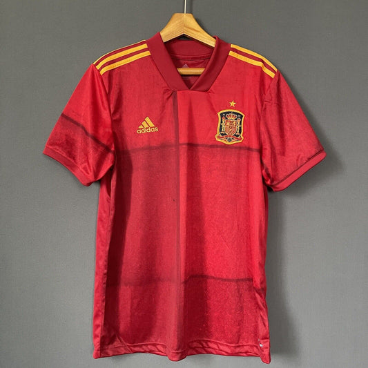 SPAIN TEAM JERSEY 2021 HOME SIZE L MENS FOOTBALL SOCCER SHIRT ADIDAS [FR8361]