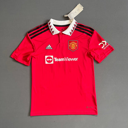 Eriksen Manchester United Jersey 22-23 Home Size M Boys Football Shirt Adidas