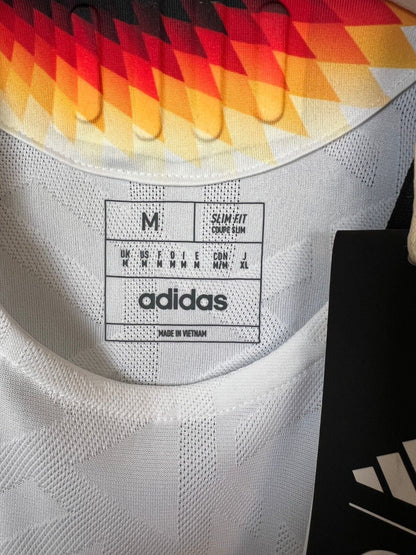 Germany Jersey 2024 Home Authentic Mens Soccer Shirt Adidas IZ1620 Size M