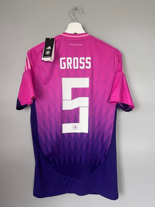 Gross Germany Jersey 2024 Away Soccer Football Shirt Adidas IP8158 Mens Size M