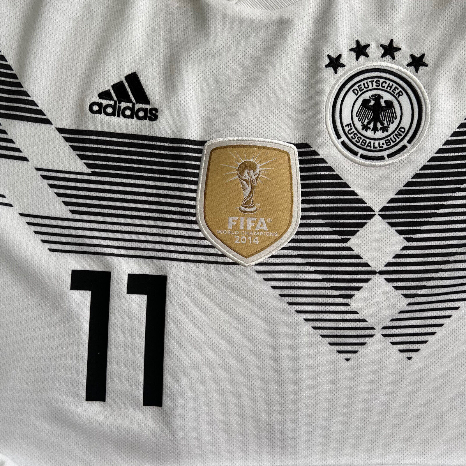 Reus Germany Jersey 2018 2019 Home  Football Shirt Trikot Adidas Boys Size M