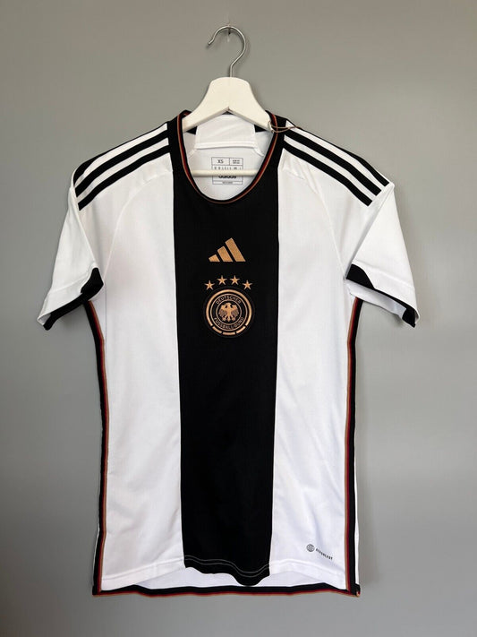 Germany Jersey 2023 Home Soccer Football Shirt Adidas HJ9606 Mens Size XS