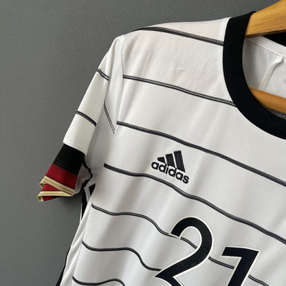 GUNDOGAN GERMANY JERSEY 2021 HOME SMALL MENS FOOTBALL SOCCER SHIRT ADIDAS EH6105