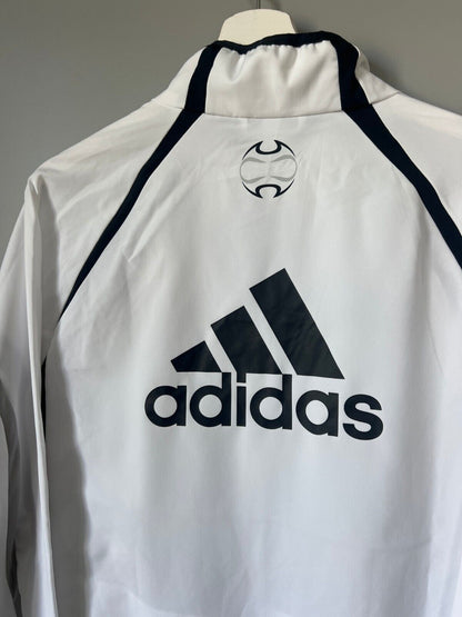 Real Madrid Jacket Teamgeist 2006x2021 White Soccer Adidas HA2537 Mens Size M