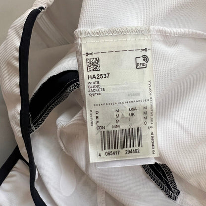 Real Madrid Teamgeist Jacket 2006 x 2021 White Soccer Adidas HA2537 Mens Size M