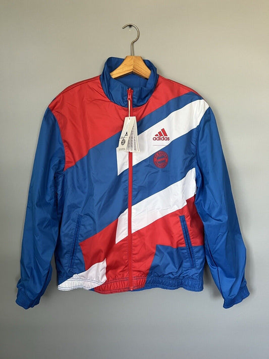 Bayern Munich Anthem Jacket 2022/23 Adidas HT8834 Football Soccer Mens Size M