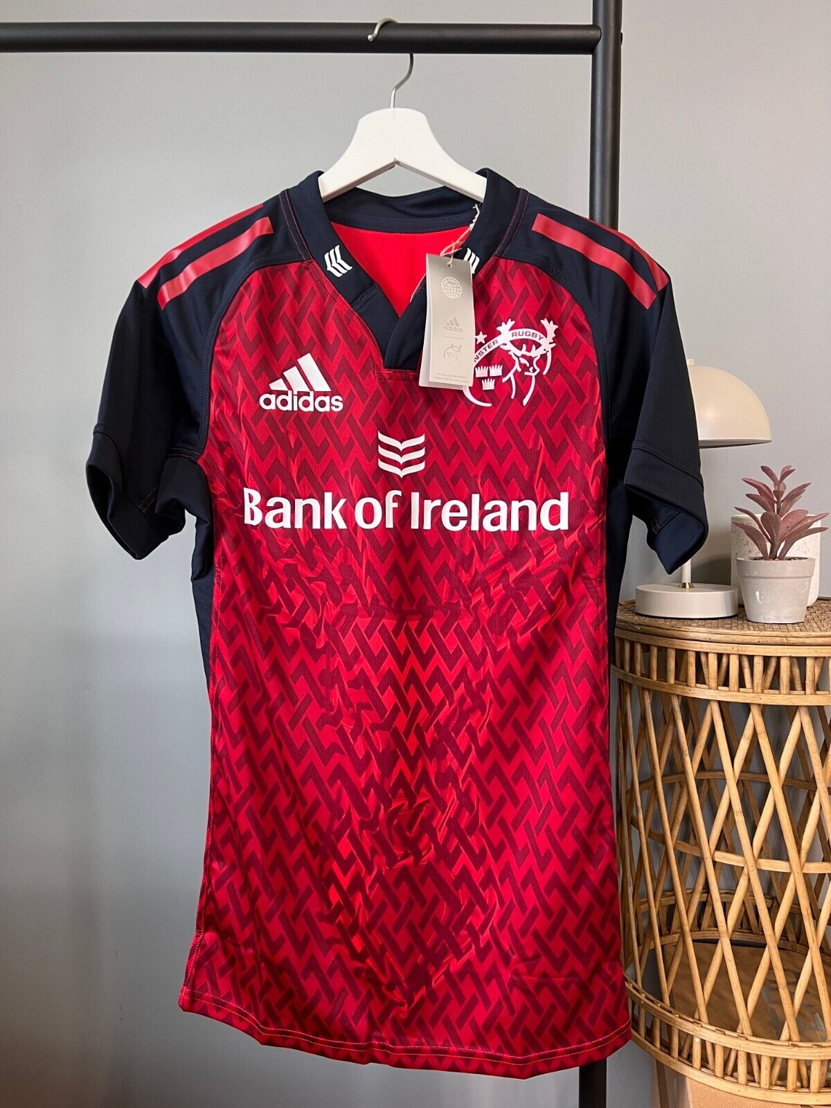 Munster Rugby Jersey 22/23 European Player Issue Adidas Size 6 Mens