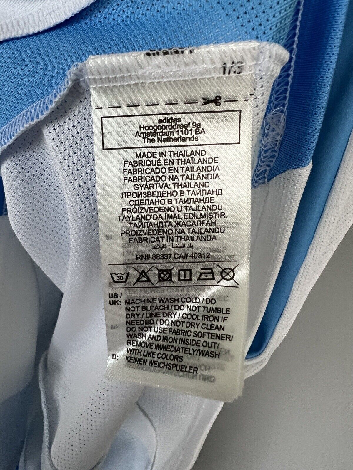 Argentina Jersey 2024 Home Soccer Football Shirt IP8409 Adidas Mens Size S