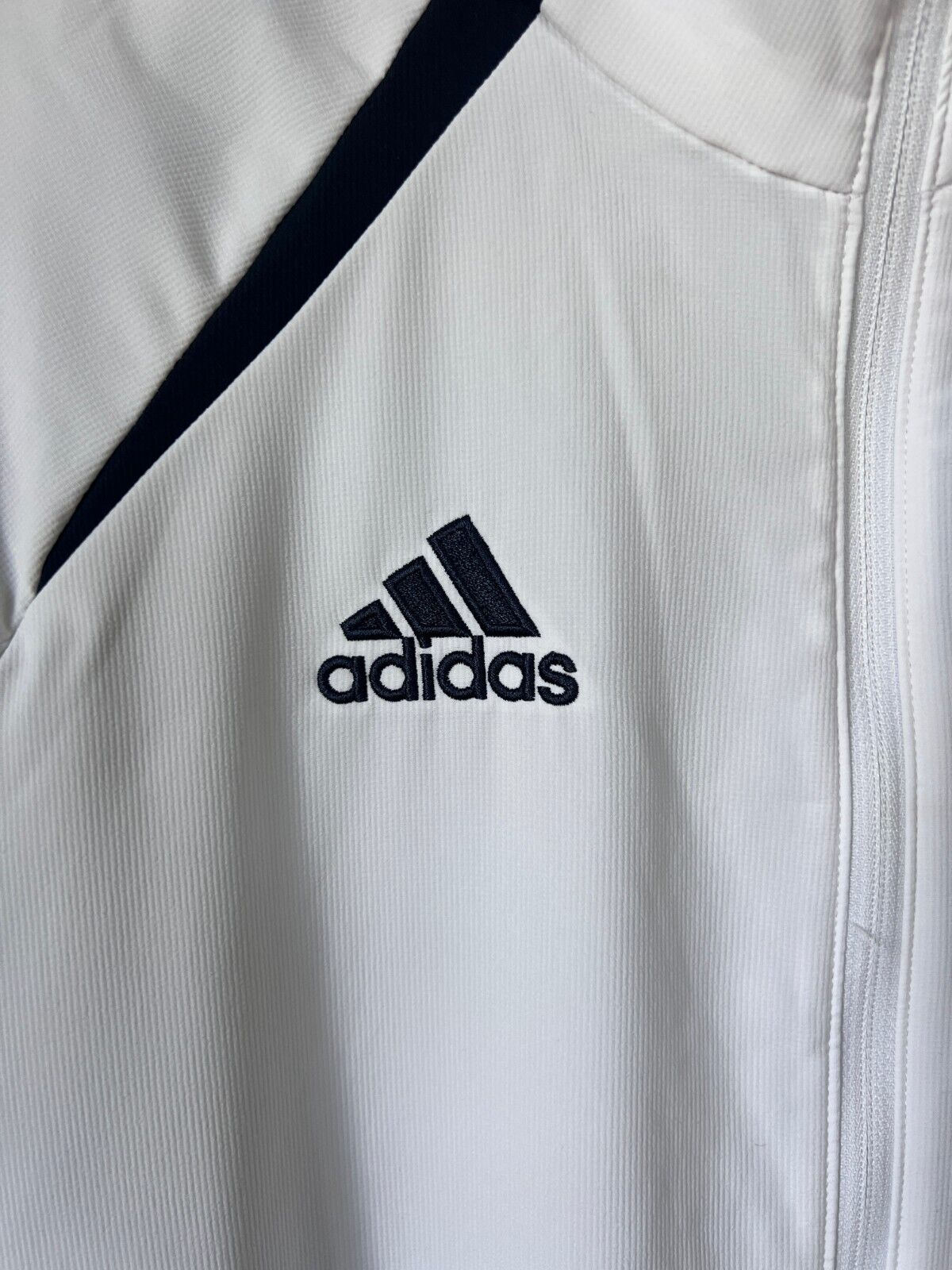 Real Madrid Jacket Teamgeist 2006x2021 White Soccer Adidas HA2537 Mens Size M