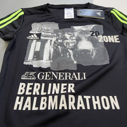 Adidas Running Shirt Berlin Marathon 2020 Size XS Womens GK9260 New