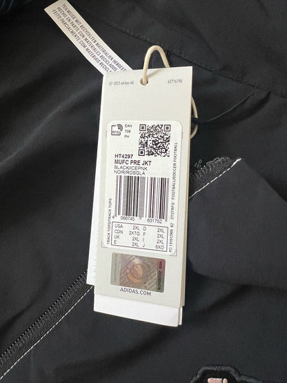 Manchester United Presentation Jacket Adidas HT4297 Soccer Mens Size XXL