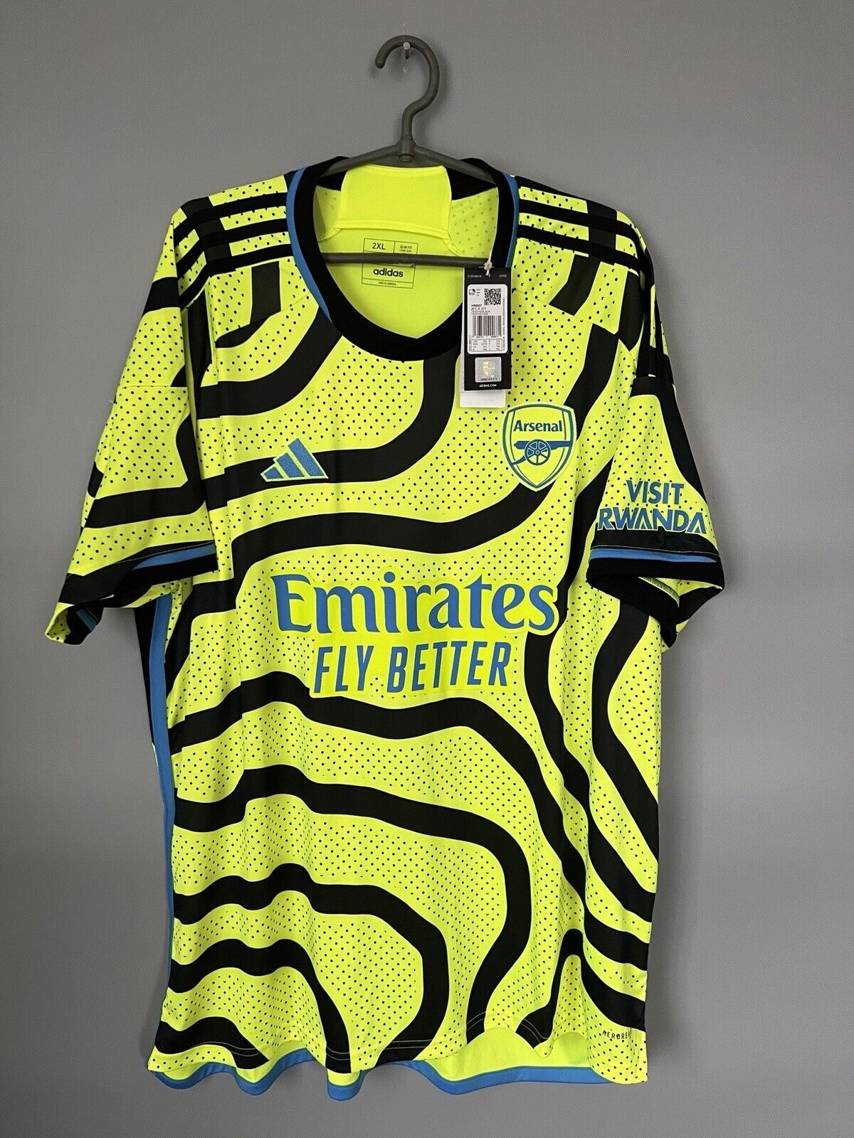 Arsenal Jersey 23/24 Away Mens Soccer Football Shirt HR6927 Adidas Size 2XL