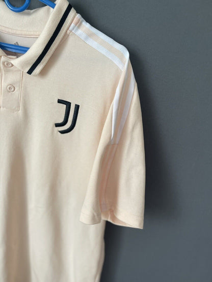 Juventus Jersey Polo Cotton Size Large Adult Football Shirt Trikot Adidas GK8609