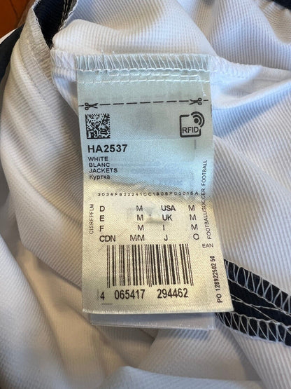 Real Madrid Teamgeist Jacket 2006 x 2021 White Soccer Adidas HA2537 Mens Size M