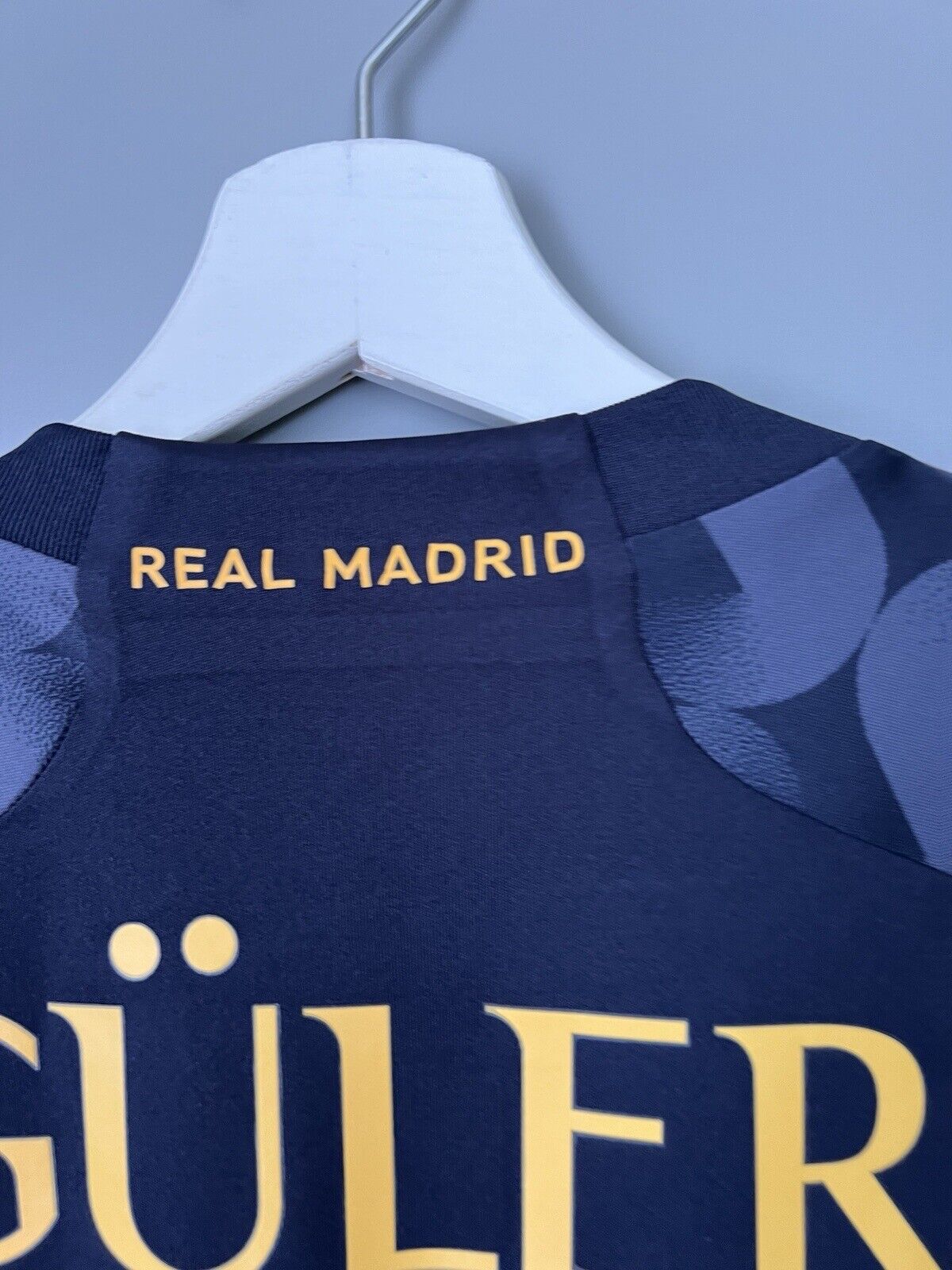 Guler Real Madrid Jersey 23/24 Away Soccer Shirt IJ5901 Adidas Mens Size M