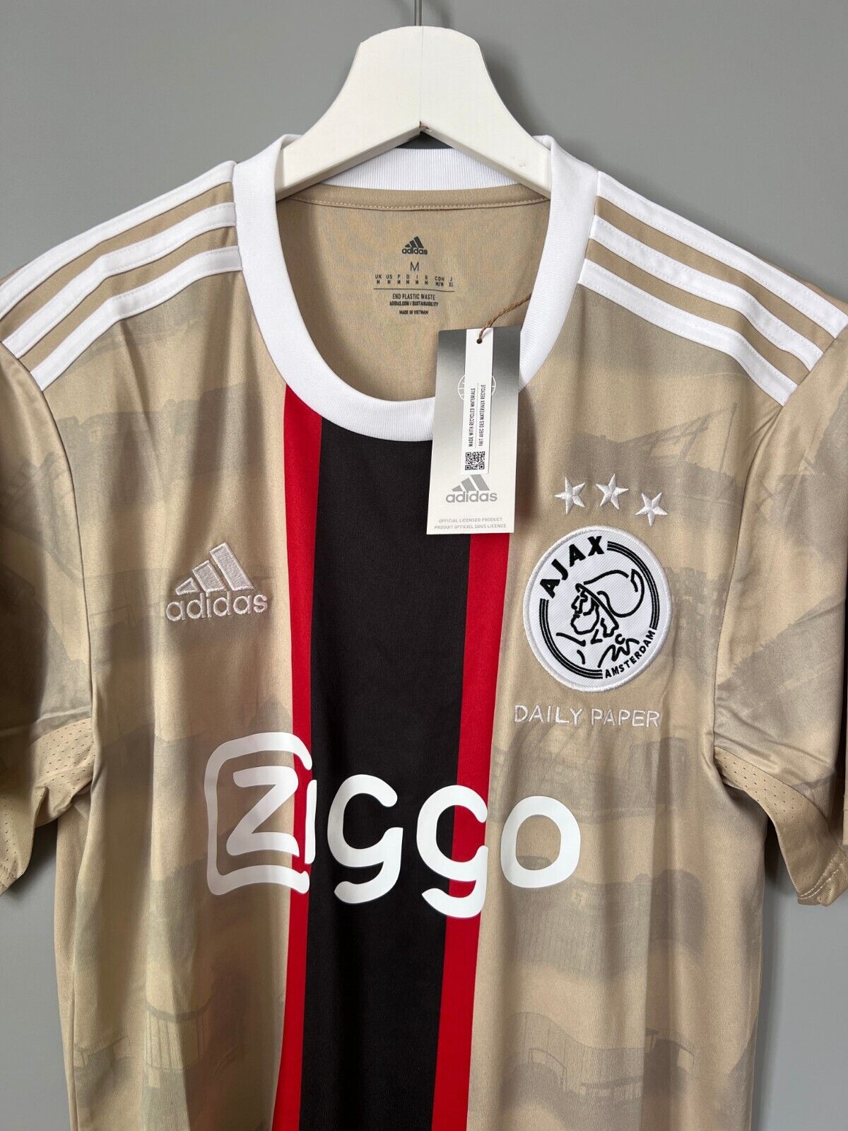 Ajax Amsterdam Jersey 22/23 Third Soccer Shirt Adidas HG1393 Mens Size M