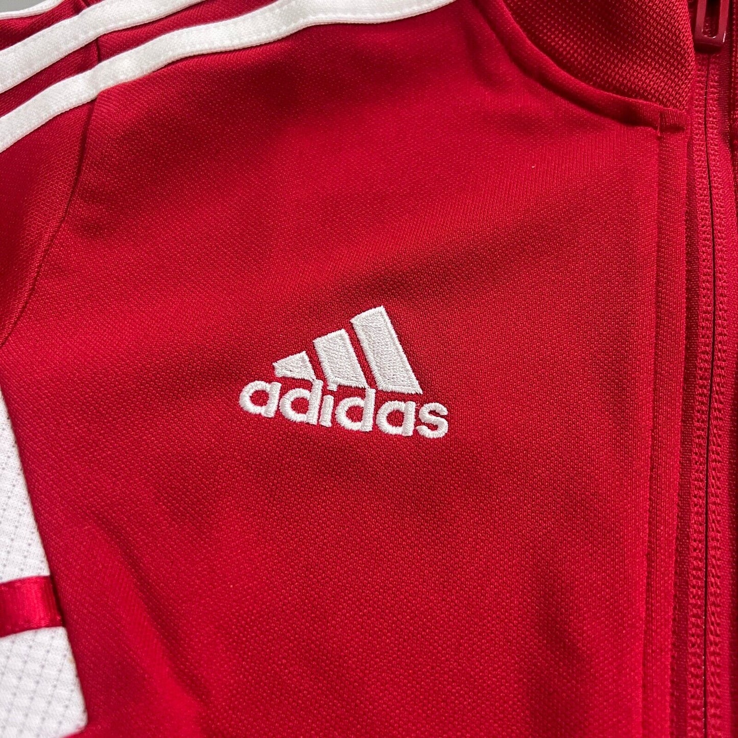 1. FC Union Berlin Jacket Condivo 22 Red Football Soccer Adidas Boys Size XS