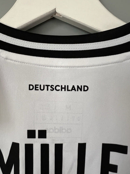 Muller Germany Jersey 2024 Home Soccer Football Shirt Adidas IP8139 Mens Size M