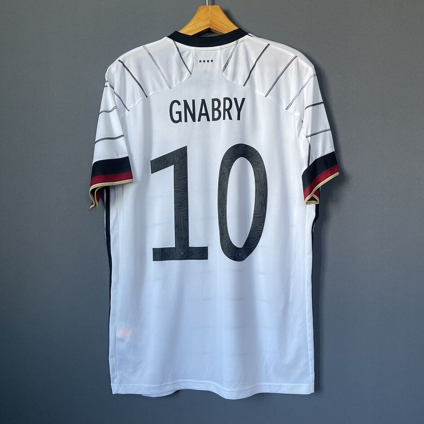 GNABRY GERMANY JERSEY 2021 HOME LARGE MENS FOOTBALL SOCCER TRIKOT ADIDAS EH6105