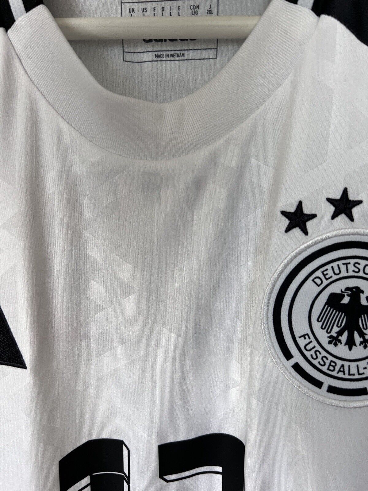 Germany Jersey Euro 2024 Home Soccer Football Shirt Adidas IP8139 Mens Size L