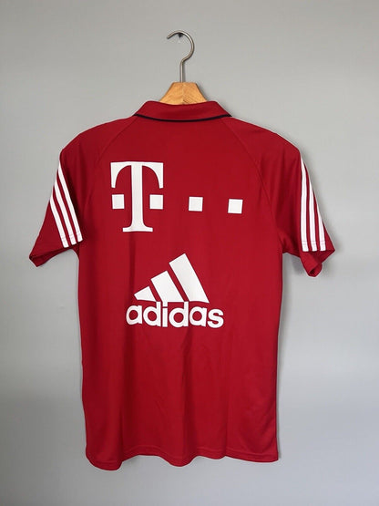 Bayern Munich Polo Jersey 2017-2018 Mens Soccer Shirt BQ2435 Adidas Size M