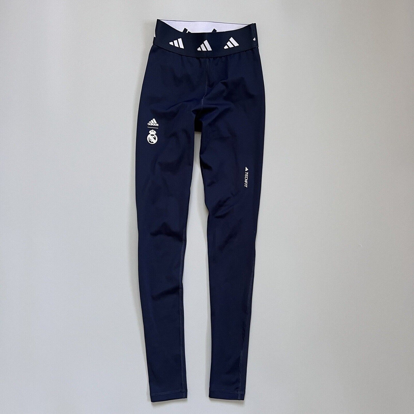 Real Madrid Tights Leggins Size 2XS Women Soccer Football Adidas HD1337