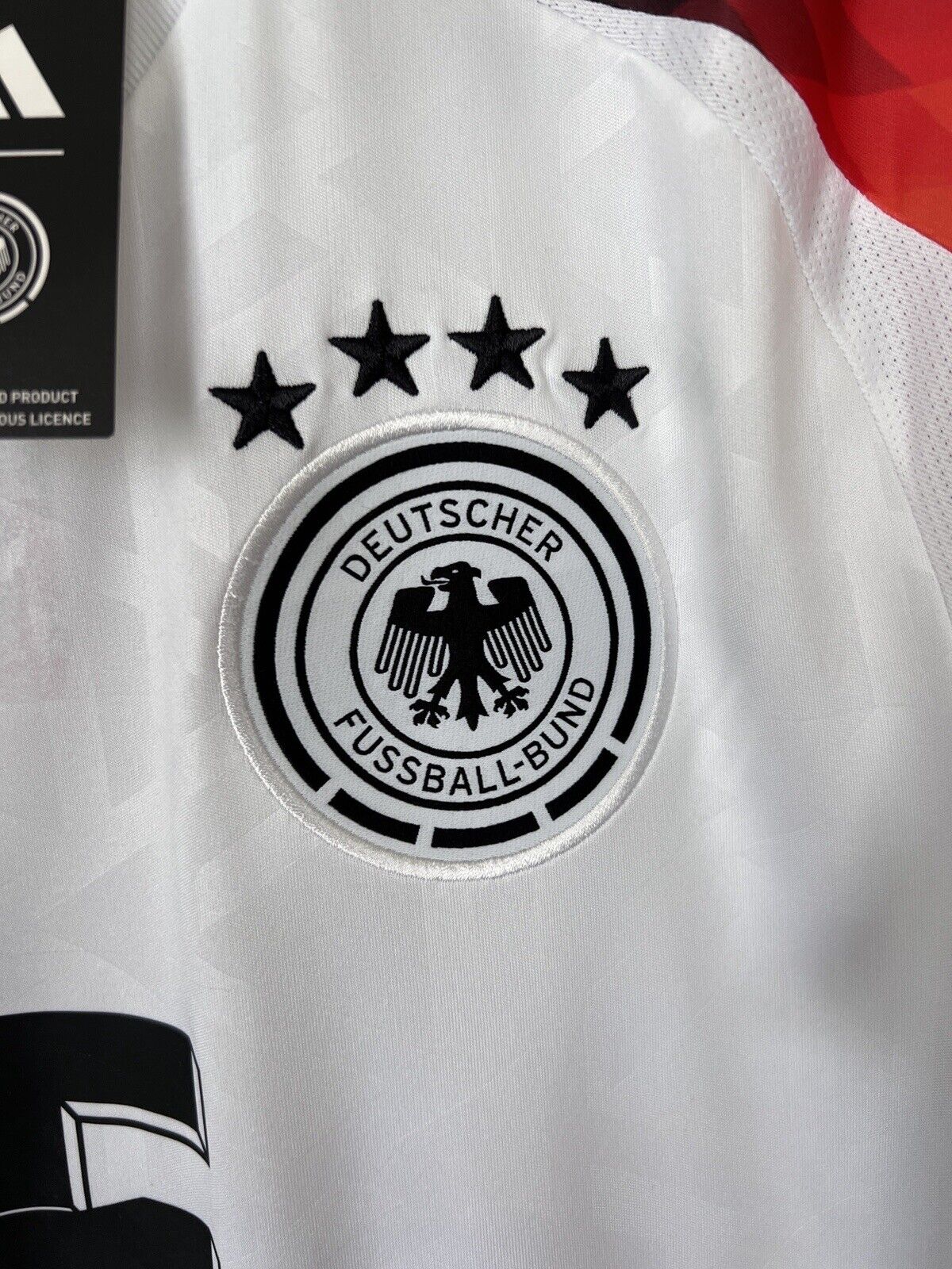 Germany Jersey 2024 Home Soccer Football Shirt Adidas IP8139 Mens Size M