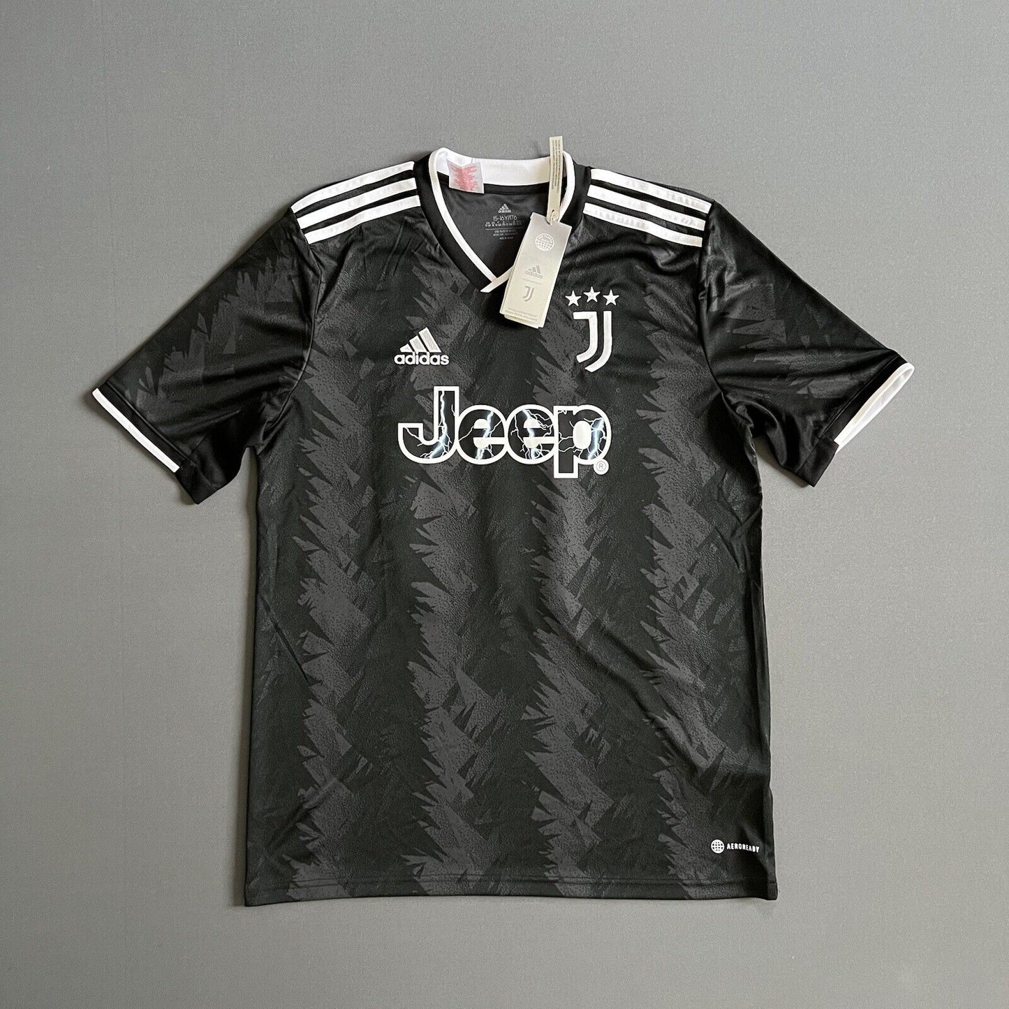 Bonucci Juventus Jersey 22-23 Away XL 15-16Y Boys Football Shirt HI5942 Adidas