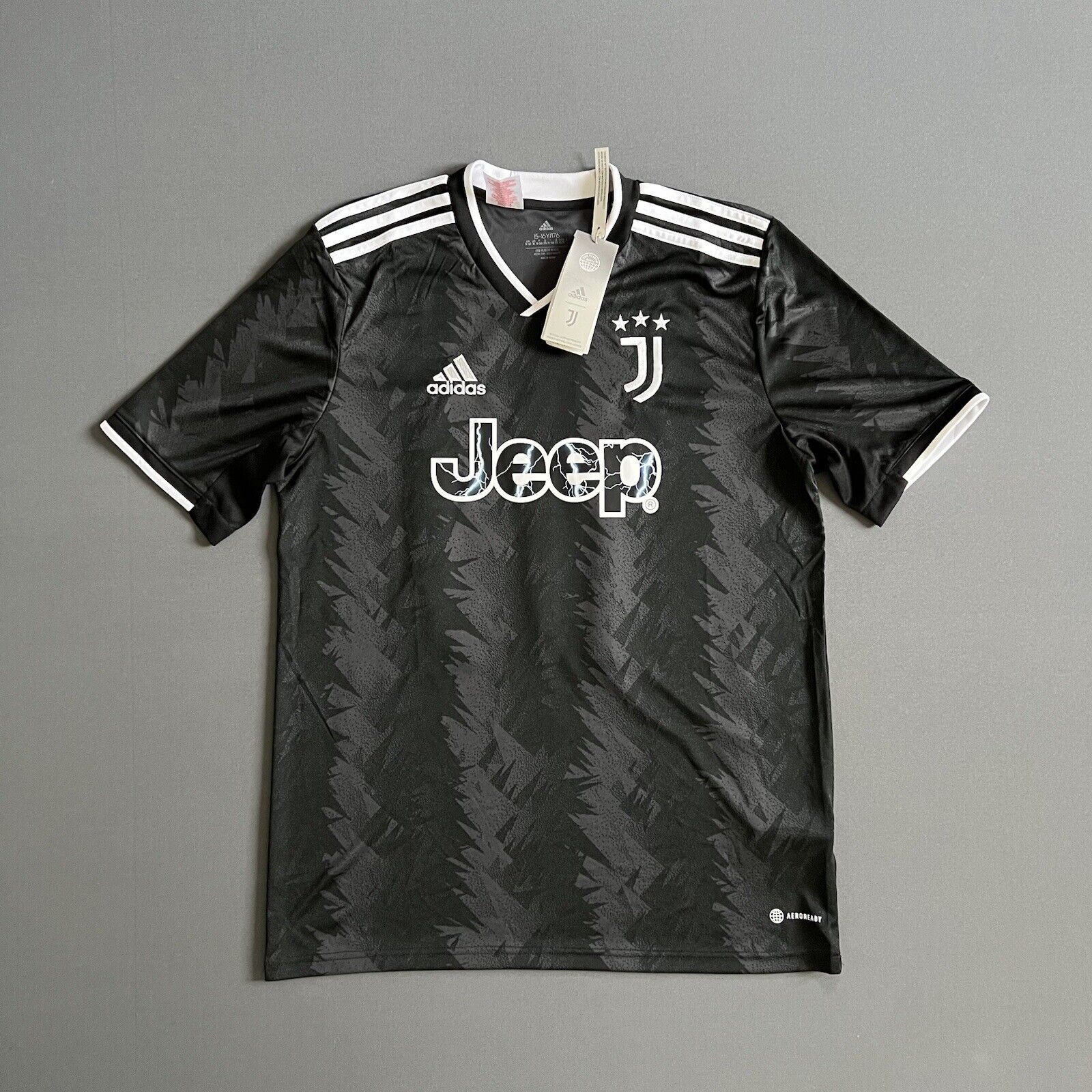 Bonucci Juventus Jersey 22-23 Away XL 15-16Y Boys Football Shirt HI5942 Adidas