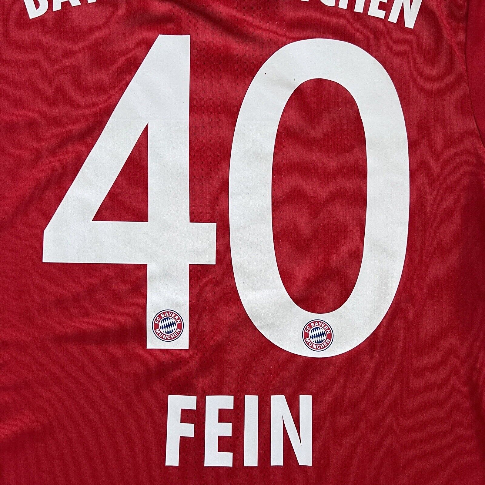 Bayern Munich Jersey 2017/18 Home Match Worn Mens Size 7 Football Shirt Adidas