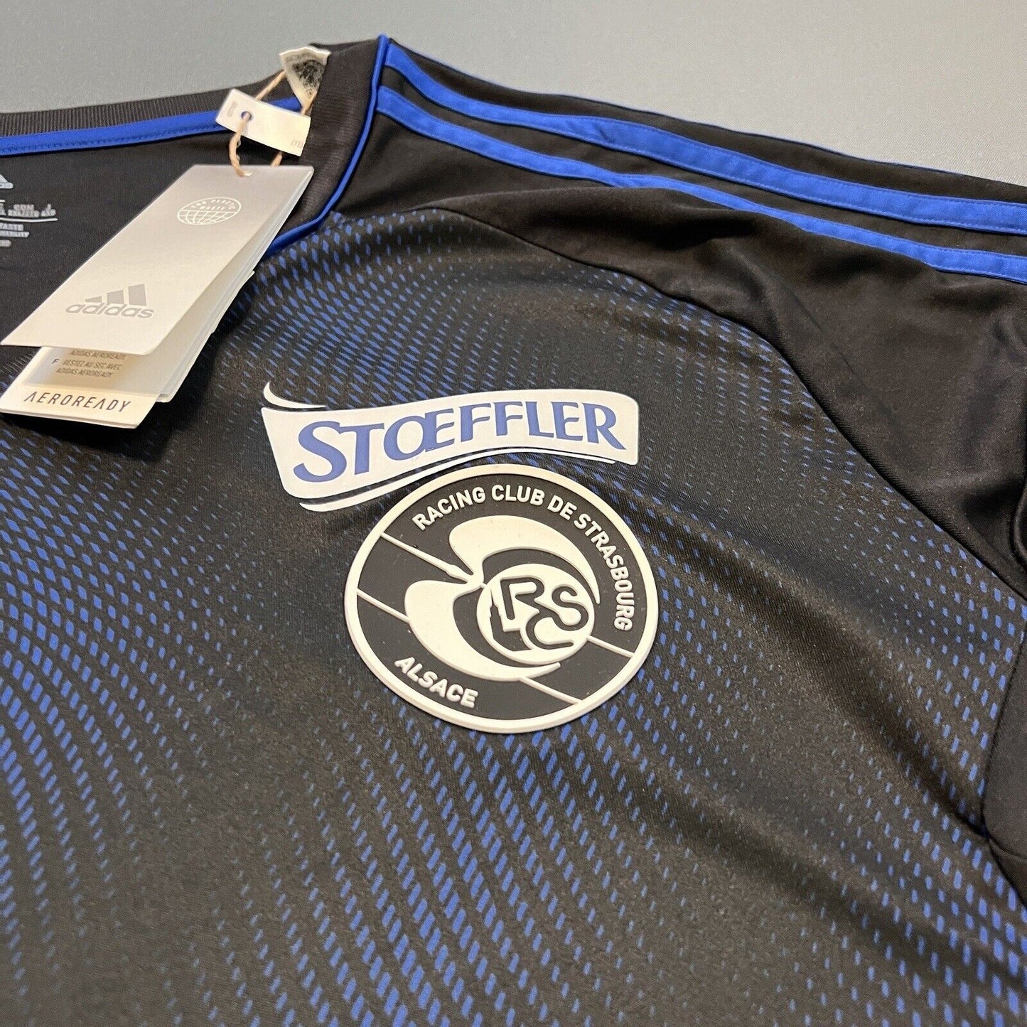 Strasbourg Jersey 22/23 Third Mens Soccer Football Shirt Maillot Adidas Size 2XL