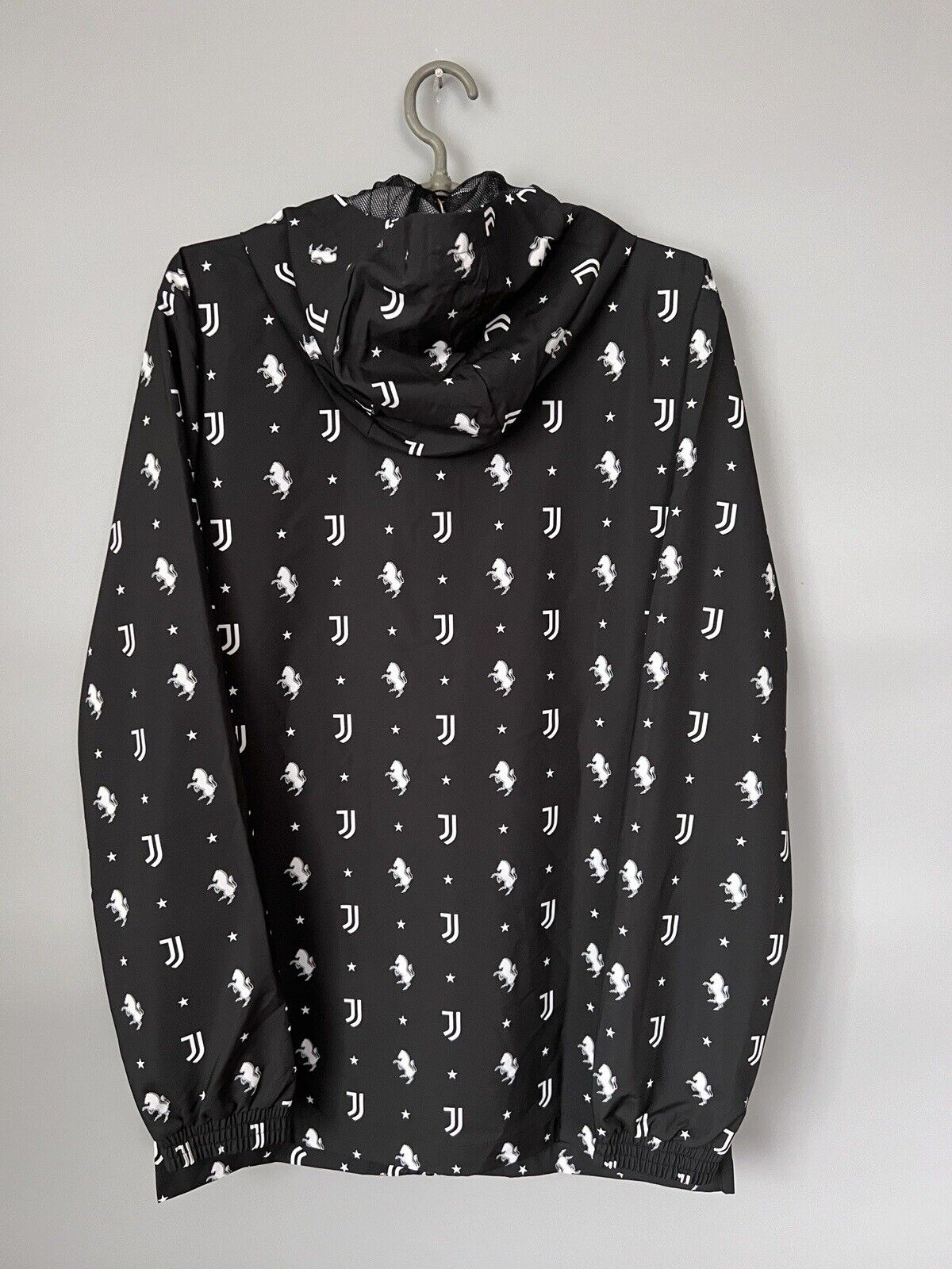 Juventus Jacket Windbreaker Football Soccer Mens Adidas HB6013 Size S