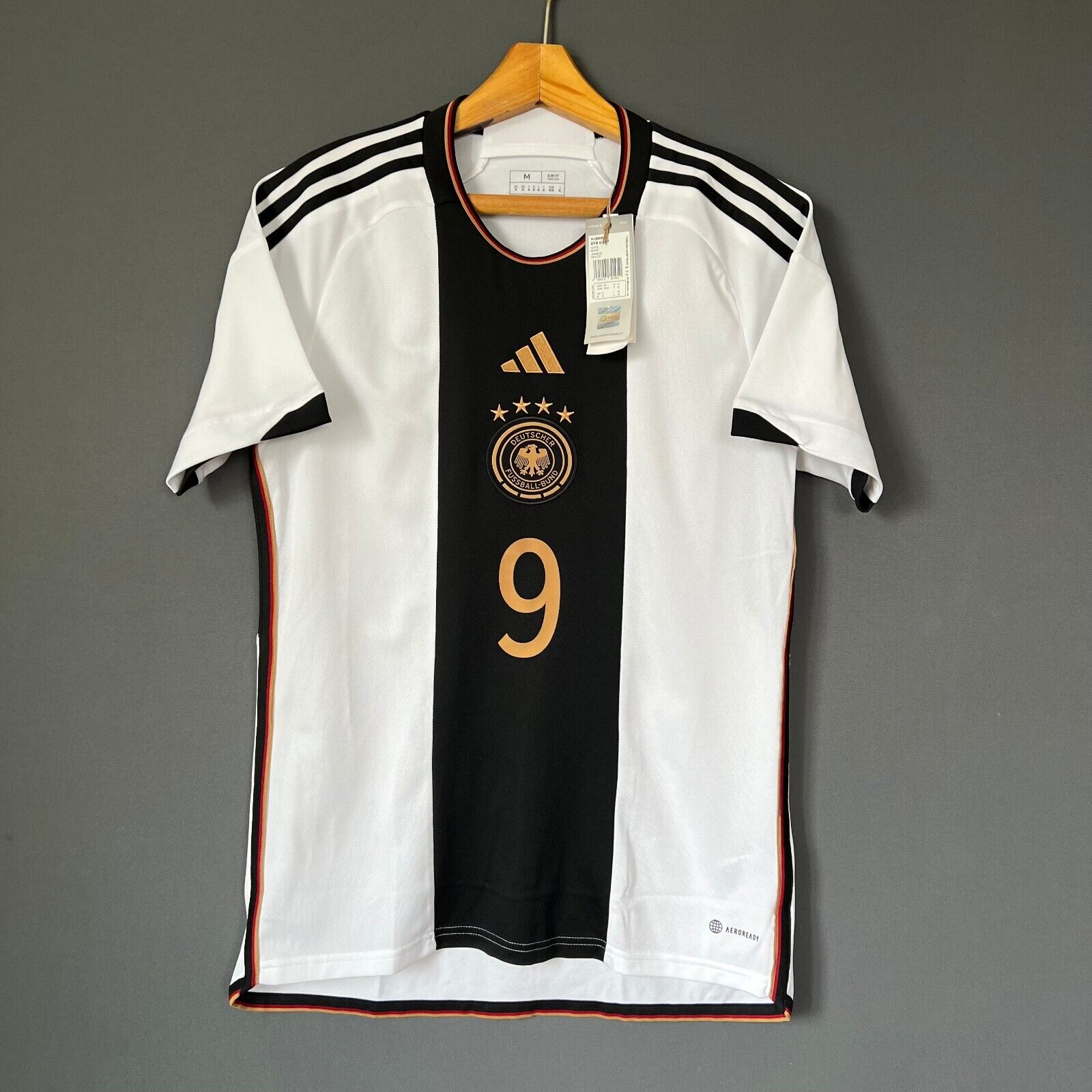 Germany Jersey 2022 2023 Home Size M Mens Football Shirt HJ9606 Adidas