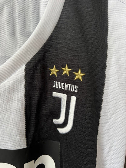 Ronaldo Juventus Jersey 18/19 Home Soccer Shirt Adidas CF3497 Womens Size M