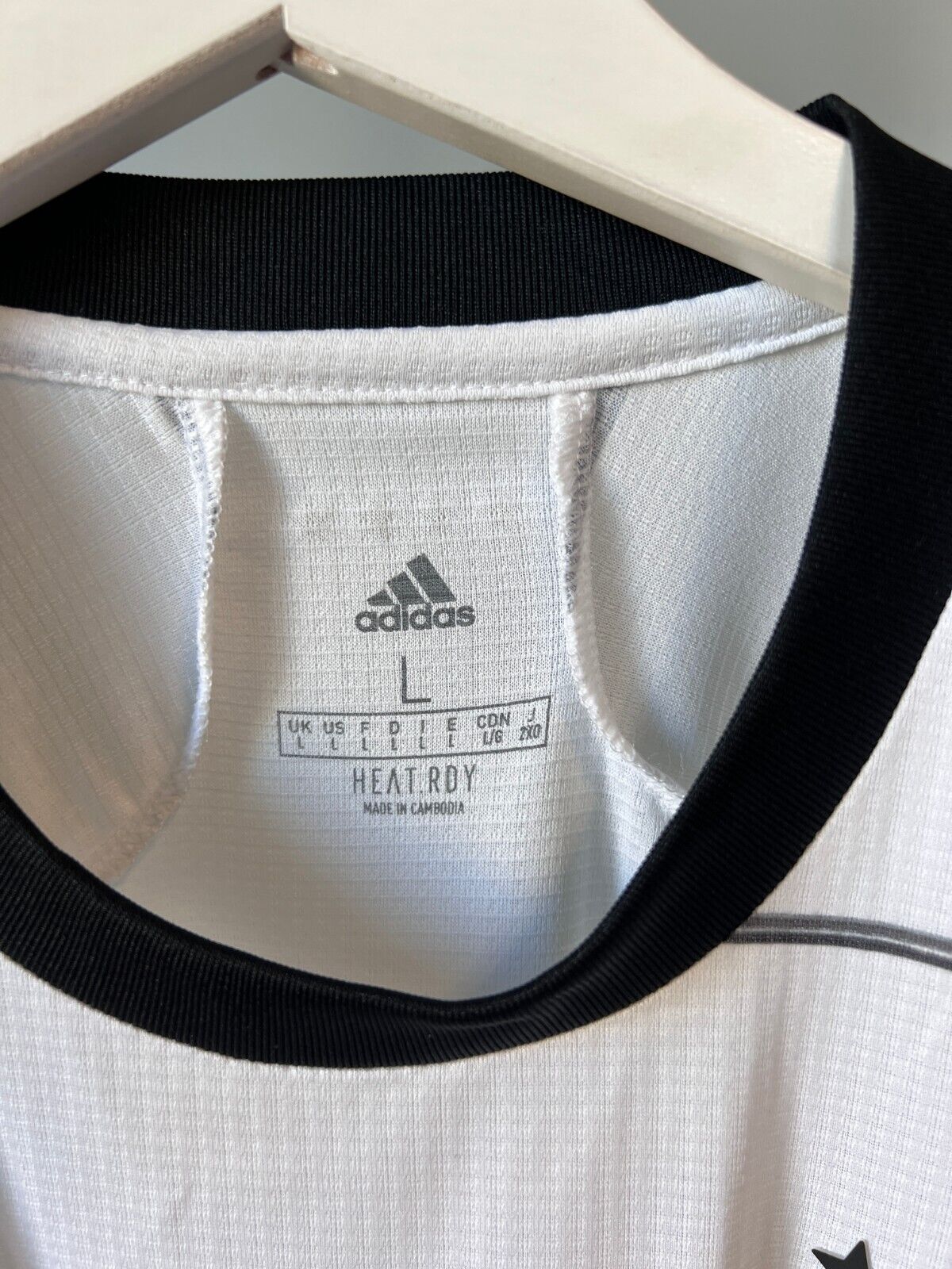 Germany Jersey 2020 Home Authentic Football Shirt Adidas EH6104 Mens Size L