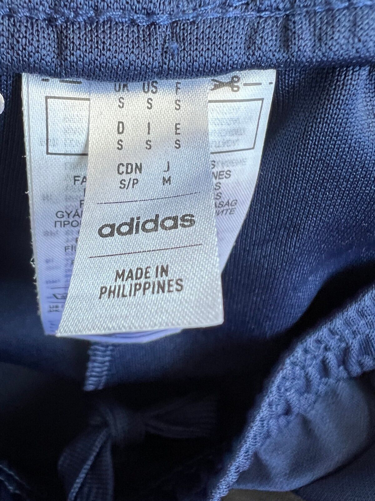 Spain Travel Pants 22/23 Blue Football Soccer Adidas HE8819 Mens Size S