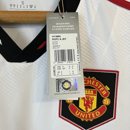 Elanga Manchester United Jersey 2022/23 Away Adidas H13880 Football Shirt Small