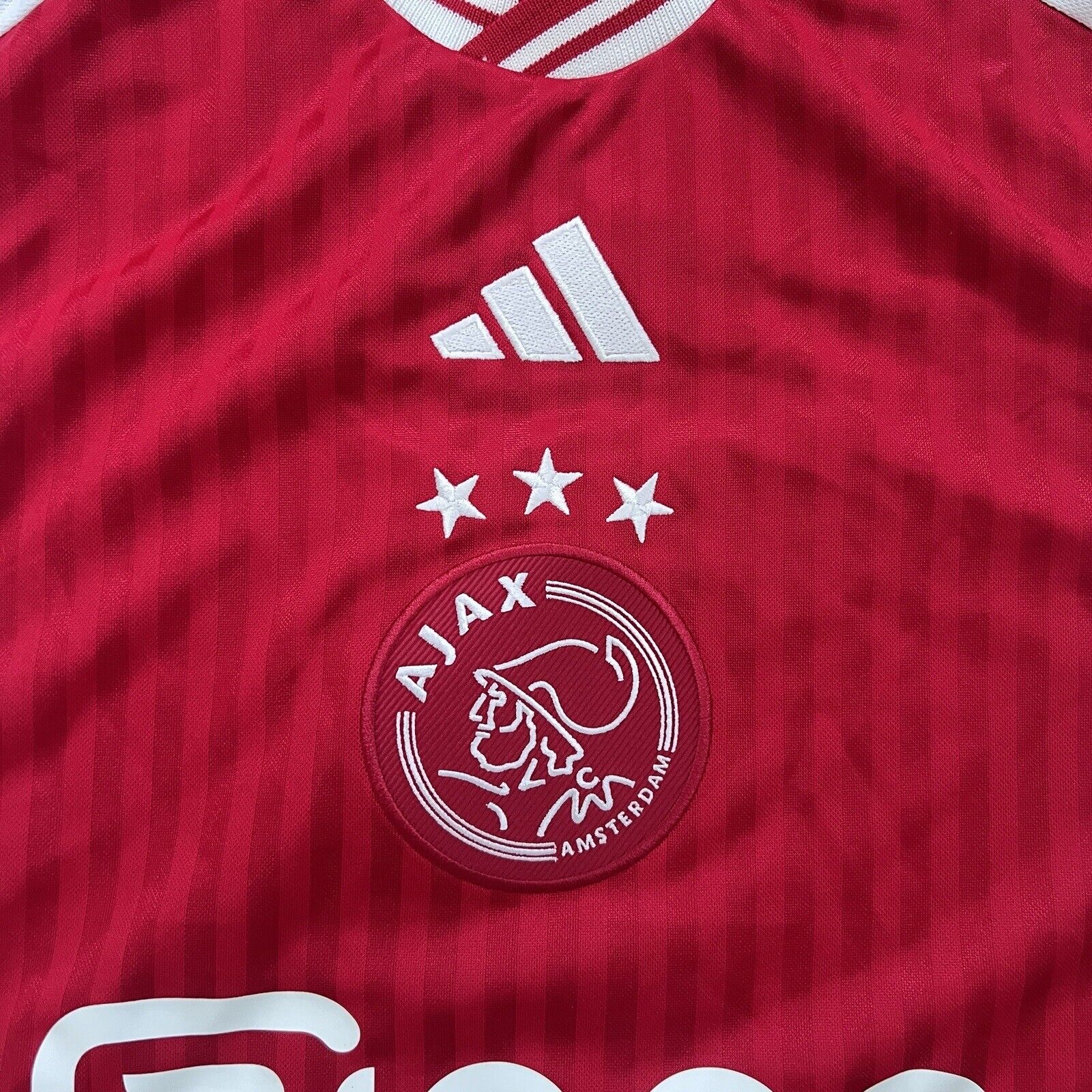 Bergwijn Ajax Amsterdam 23/24 Home Soccer Football Shirt Adidas Boys Size XL