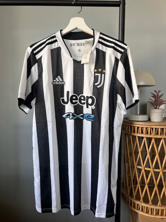 Juventus Jersey 21/22 Home Soccer Football Shirt GS1442 Adidas Mens Size M